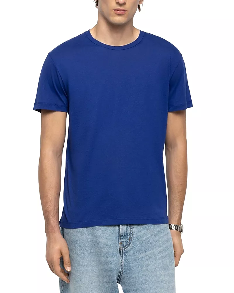Zadig & Voltaire Thierry Cotton Crewneck T Shirt