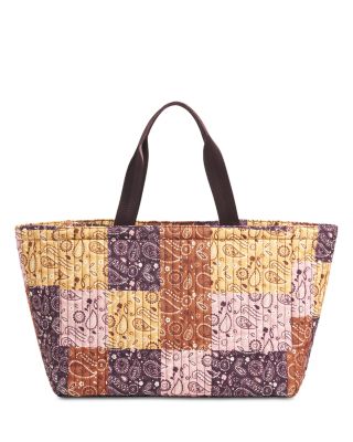 Large Everything Quilted Canvas Tote