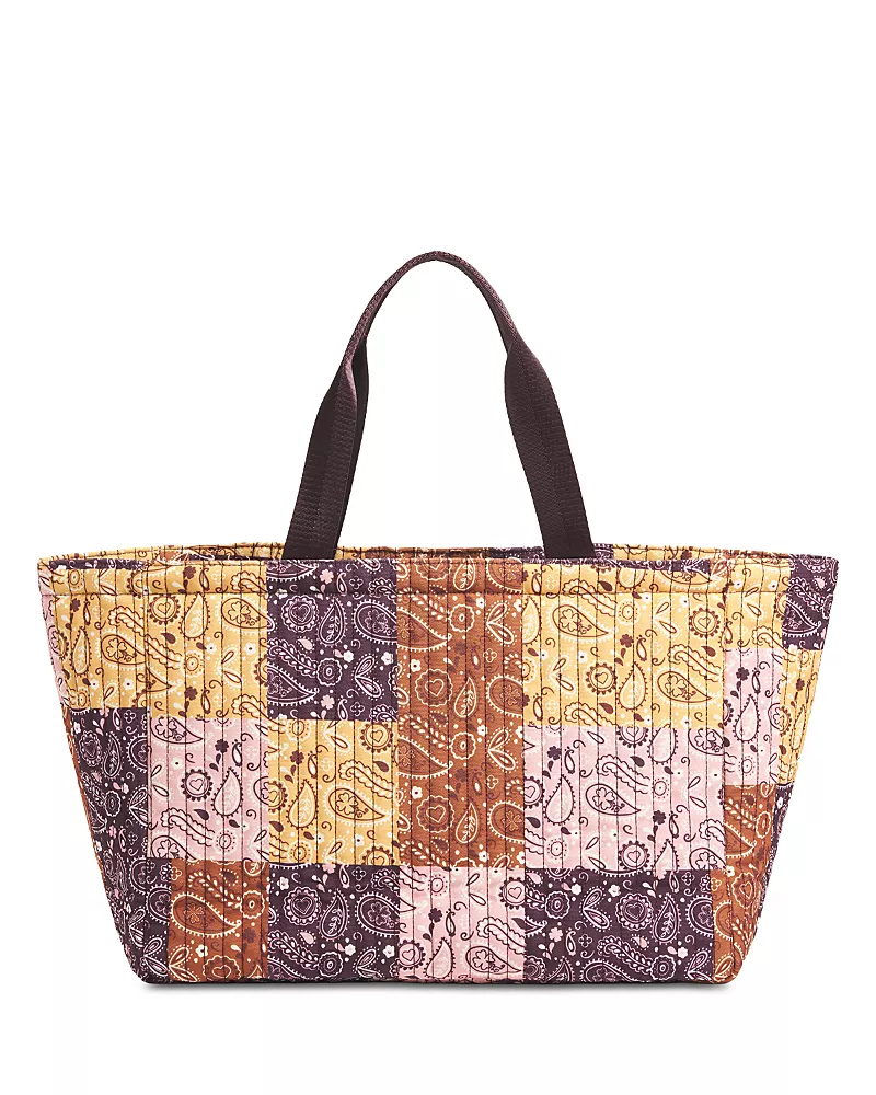 Stoney Clover Lane Large Everything Quilted Canvas Tote