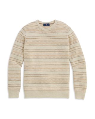 Vineyard Vines Fair Isle Merino Wool Crewneck Sweater