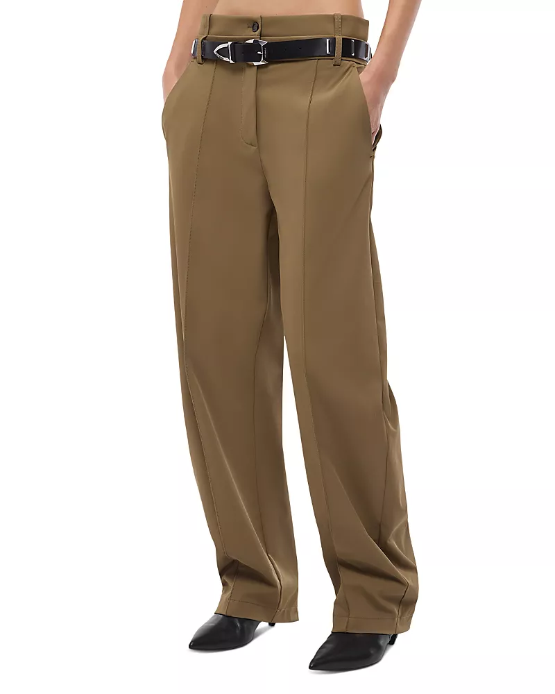 Pinko Tignanello Tech Stretch Barrel Pants