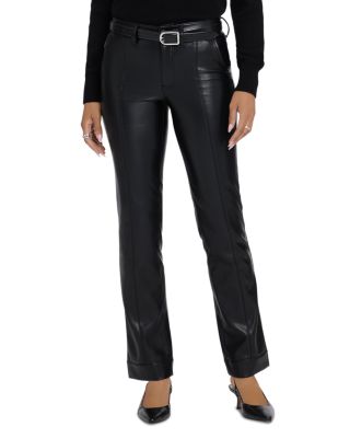 Nydj Marilyn Straight Leg Faux Leather Pants