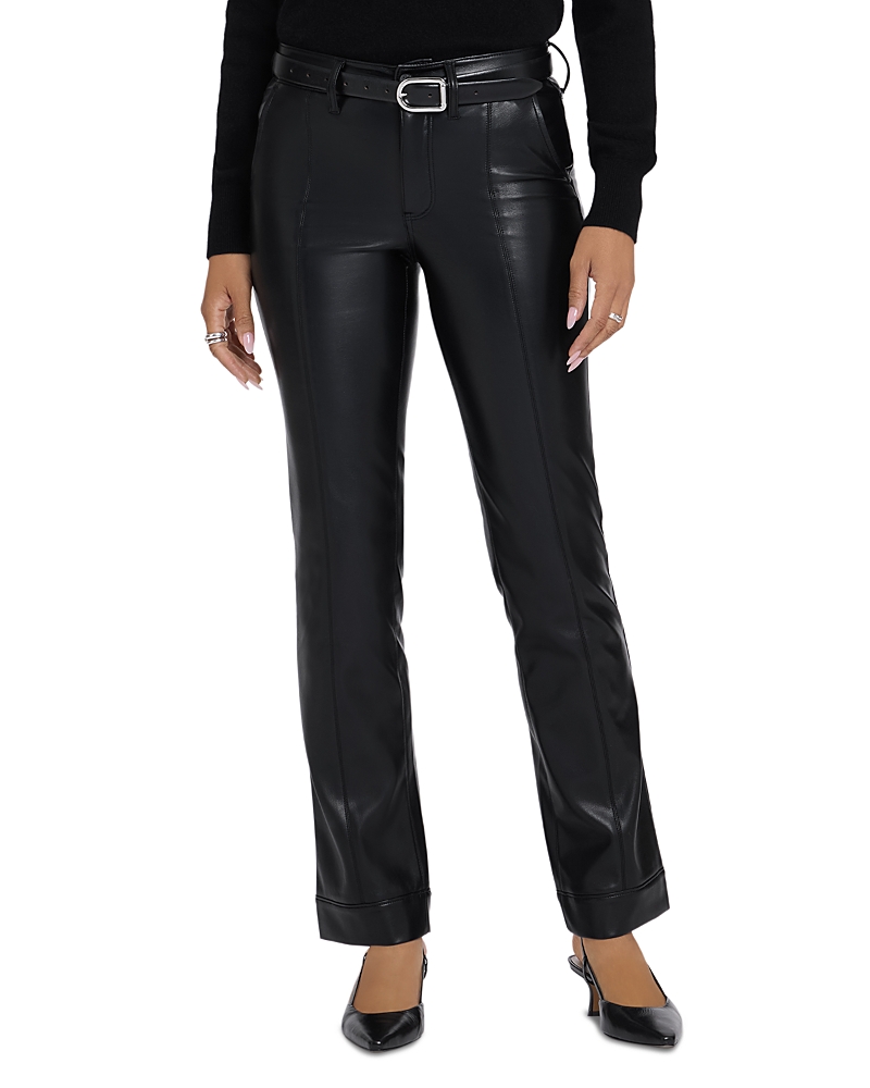 Nydj Marilyn Straight Leg Faux Leather Pants