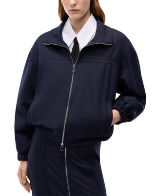 Barbaforte Flannel Bomber Jacket