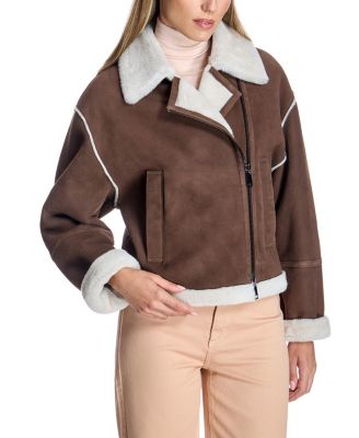  Two-Tone Shearling Jacket