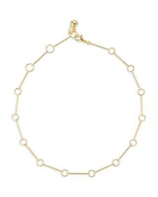Plaza Family Chain Collar Necklace, 16-18.5" 