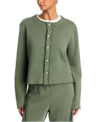 Jackie Cotton Sweatshirt Cardigan