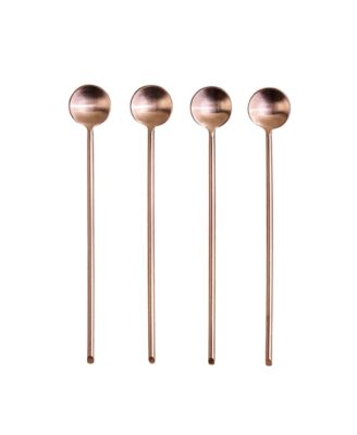  Thin Long Spoon, Set of 4