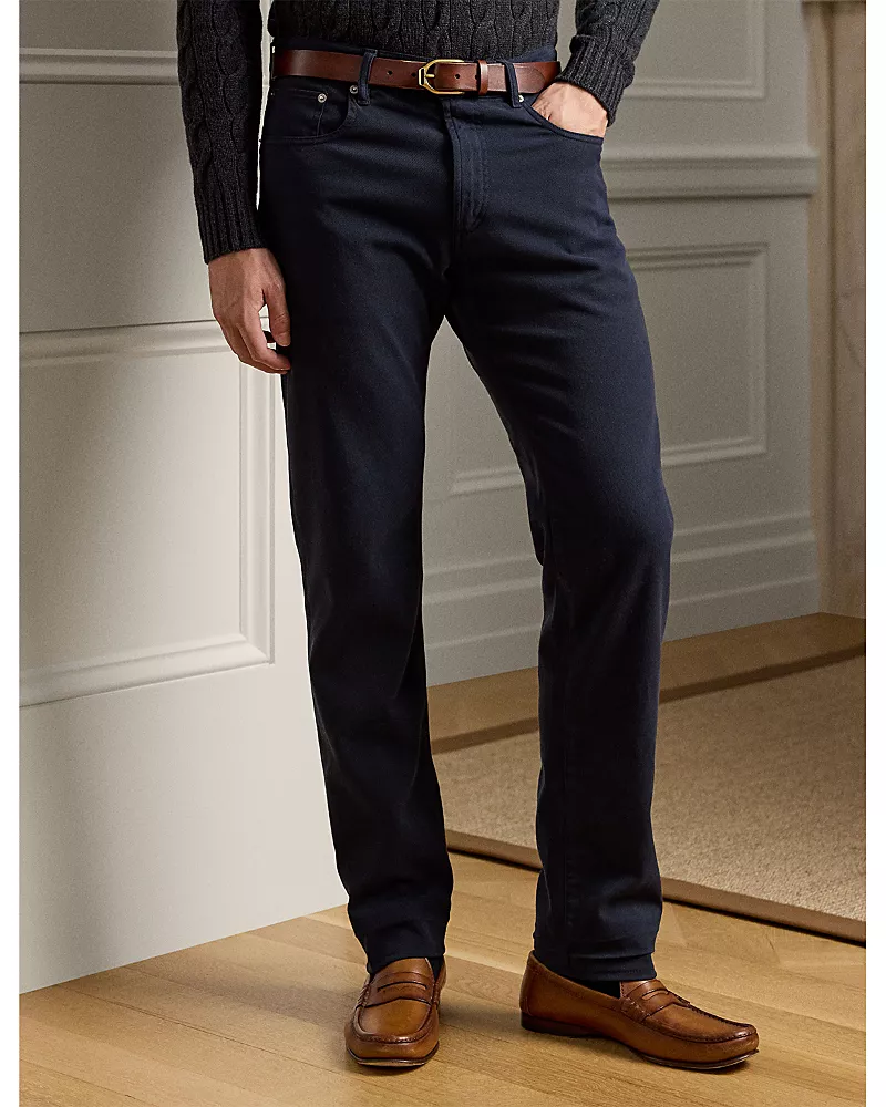 Ralph Lauren Purple Label Stretch Twill Slim Fit Pants
