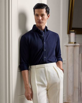 Washed Piqu&eacute; Regular Fit Shirt