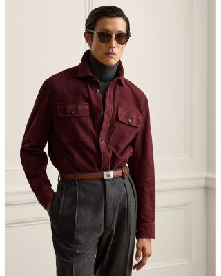 Calloway Suede Shirt Jacket