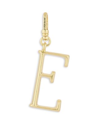Plaza Small Letter E Charm