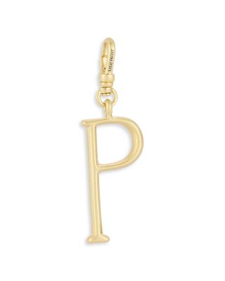 Plaza Small Letter P Charm
