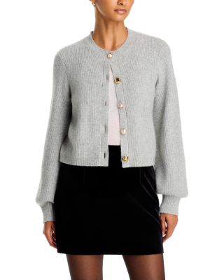 Koda Crewneck Knit Cardigan Sweater 