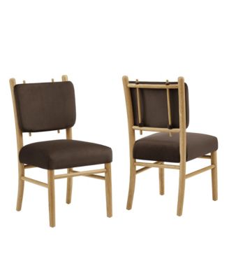  Mauden Performance Velvet Dining Side Chairs, Set of 2