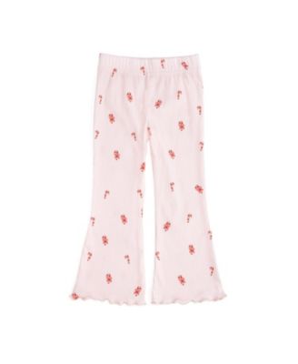 Girls' Candy Cane Christmas Flare Legging - Big Kid