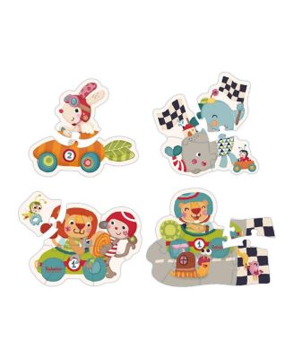  Lion Race Figure Puzzle - Ages 24+ Months