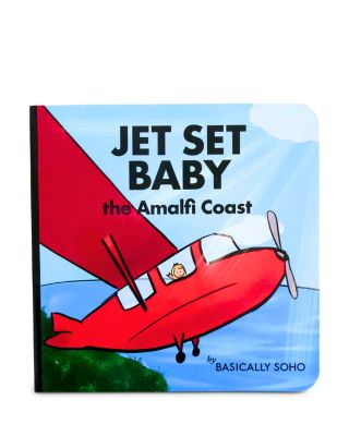 Jet Set Baby Amalfi Coast Board Book - Ages 0+