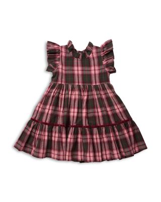 Girls' Jennifer Tartan Cotton Dress - Little Kid
