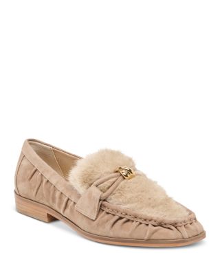 Women's Bonie Plush Faux Fur Suede Loafers