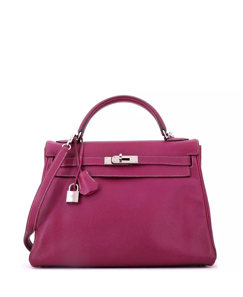 Pre-Owned HERMES Candy 32 Handbag Epsom