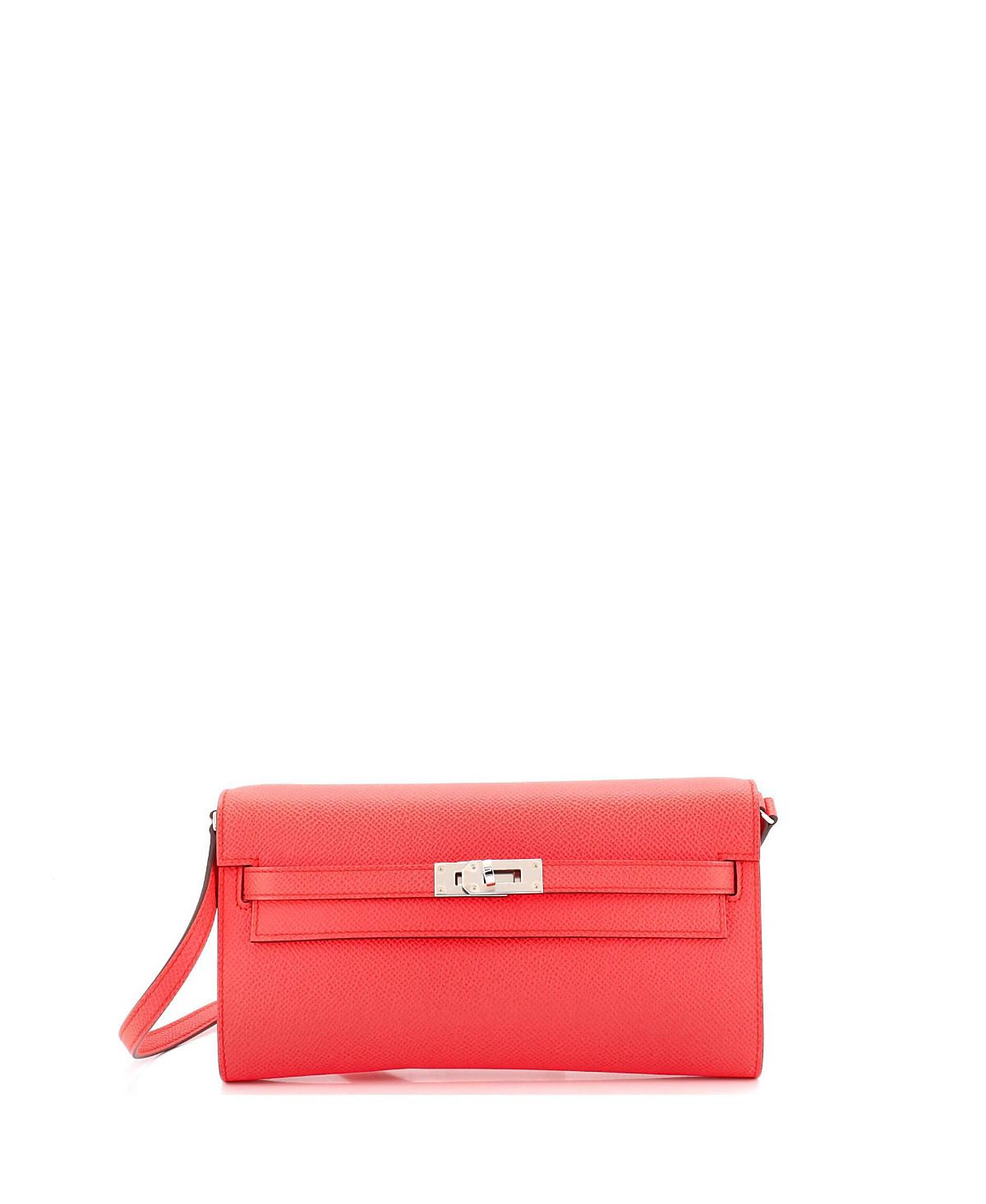 Pre-Owned HERMES Kelly To Go Wallet Epsom