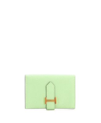 Compact Trifold Bearn Wallet Chevre Mysore
