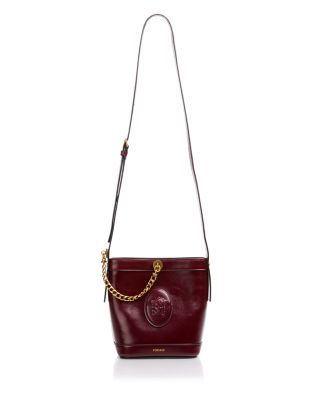 Pivot Mini Leather Bucket Bag