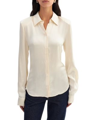 Clark Satin Long Sleeve Shirt