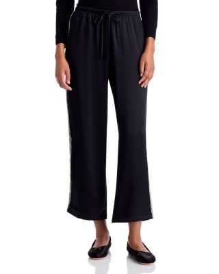 The Silk Lace Crop Pants