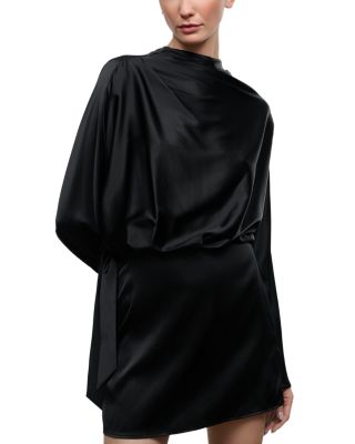 Phoebe Silk Blend Mini Dress