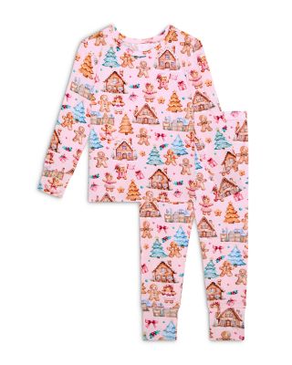 Girls' Ginger & Friends Long Sleeve Basic Pajama Set - Little Kid