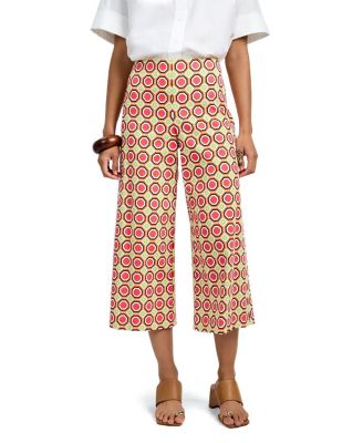  Salerno Print Diona Crop Pant Salerno