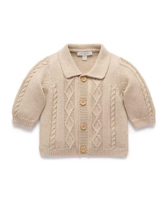 Unisex Cable Cardigan - Baby