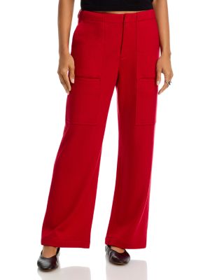 Bobbi Wool Mid Rise Pants