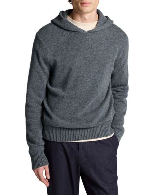 Cashmere M&eacute;lange Hooded Sweater