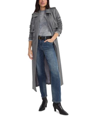 Belted Maxi Trench Coat