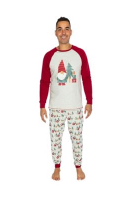  Men's Christmas Holiday Print Two Piece Pajama Set