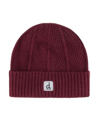  Boys' Winter Ribbed Fleece Lined Knit Hat with Logo Patch - Little Kid, Big Kid