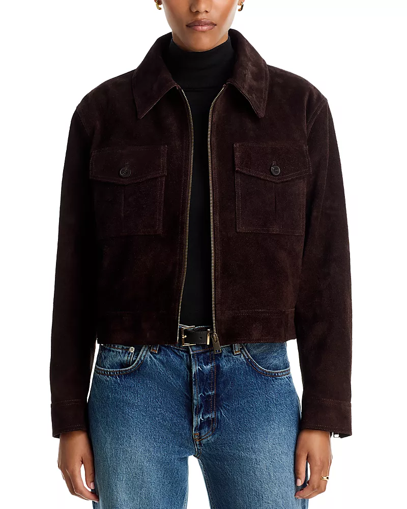 Arma Narsa Gritty Suede Jacket