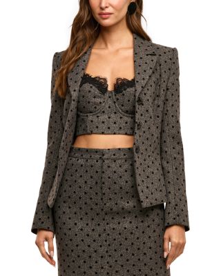 Odile Polka Dot Blazer