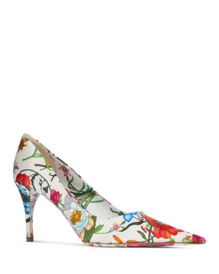 Women's Donna Silk Satin Stiletto Pumps