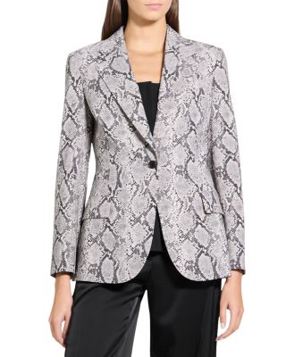 Lynnia Wool Blend Blazer 