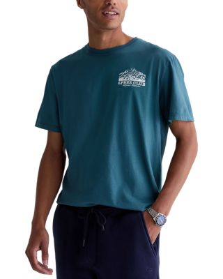 Bryce Crewneck Graphic Cotton Stretch Tee
