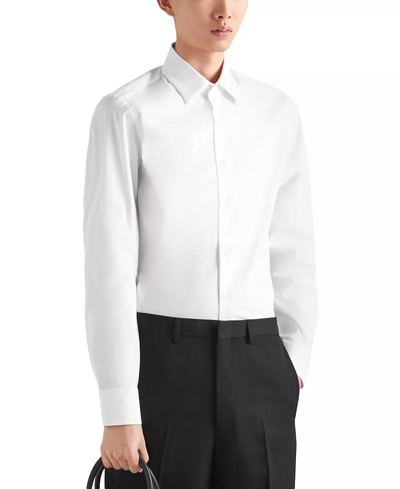 Prada Stretch Cotton Shirt
