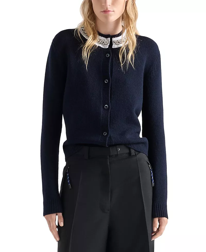 Prada Wool and Cashmere Cardigan
