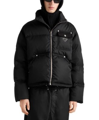  Cropped Re-Nylon Down Jacket
