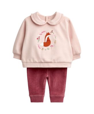 Girls' Fox Sweatshirt & Leggings Set - Baby