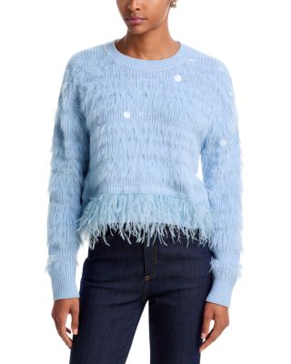 Vivi Paillette Wool Blend Sweater