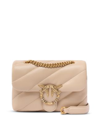 Puff Mini New Buckle Quilted Leather Crossbody Bag